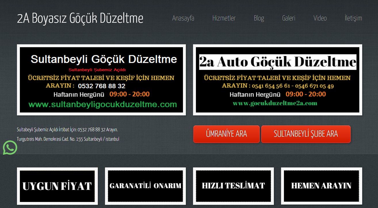 Ümraniye Göçük Düzeltme