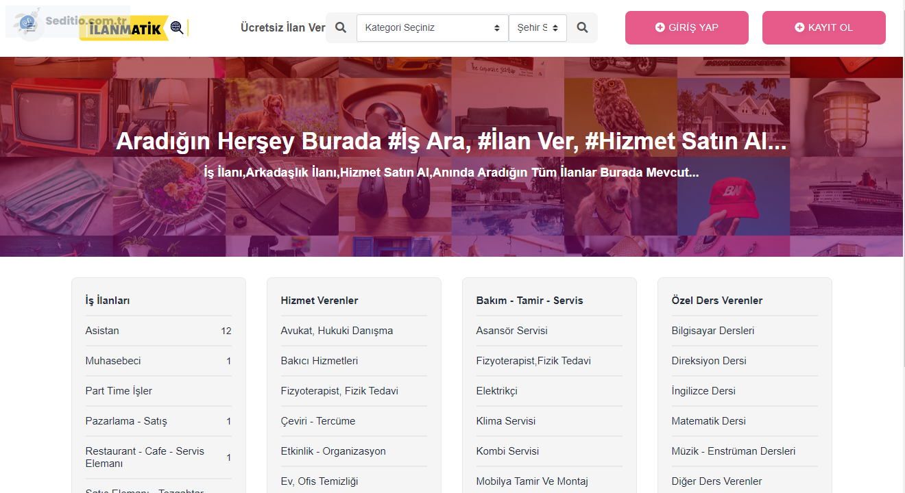 Arkadaşlık İlan Sitesi