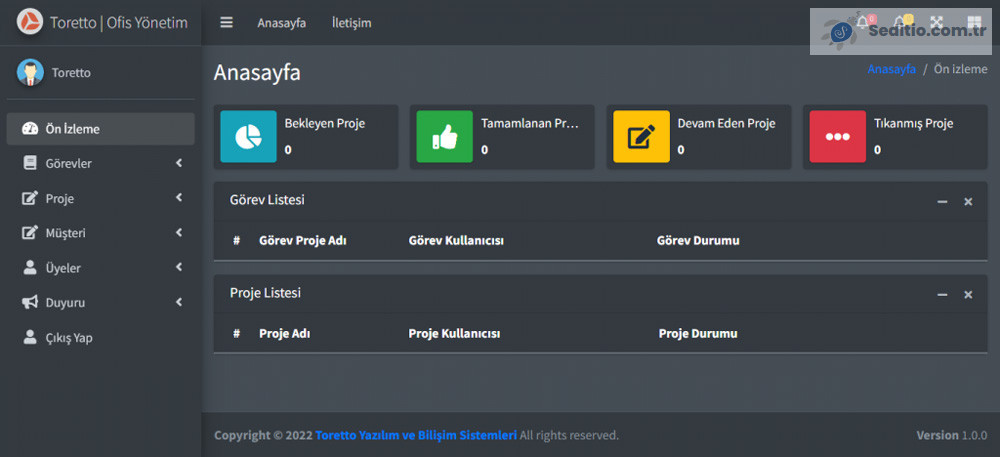 Müşteri Takip Scripti ve Ofis Yönetim
